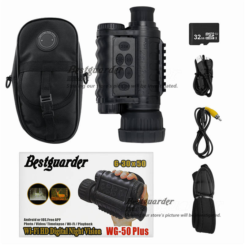Bestguarder WG-50 Plus Wifi night vision newest high quality telescope